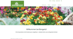 Desktop Screenshot of bongartz-gmbh.de
